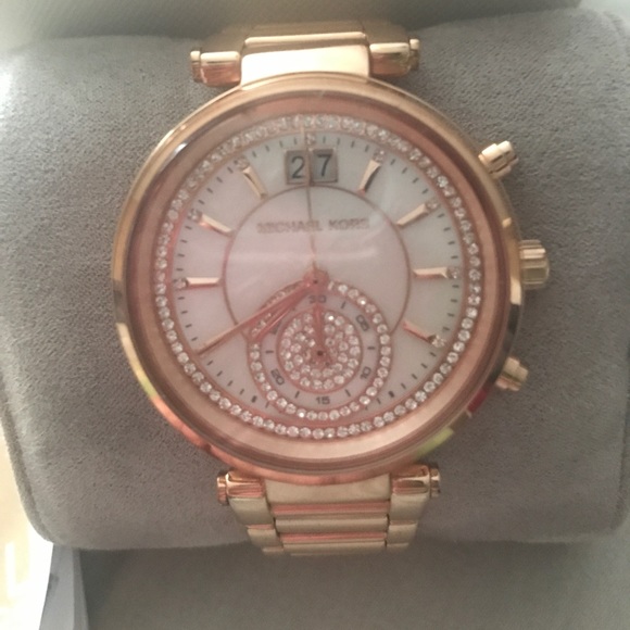 MK watch (rose gold) EC - Picture 4 of 5
